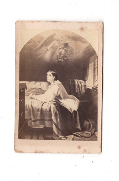 Fotografie Kunst / Betende Frau - 1870er