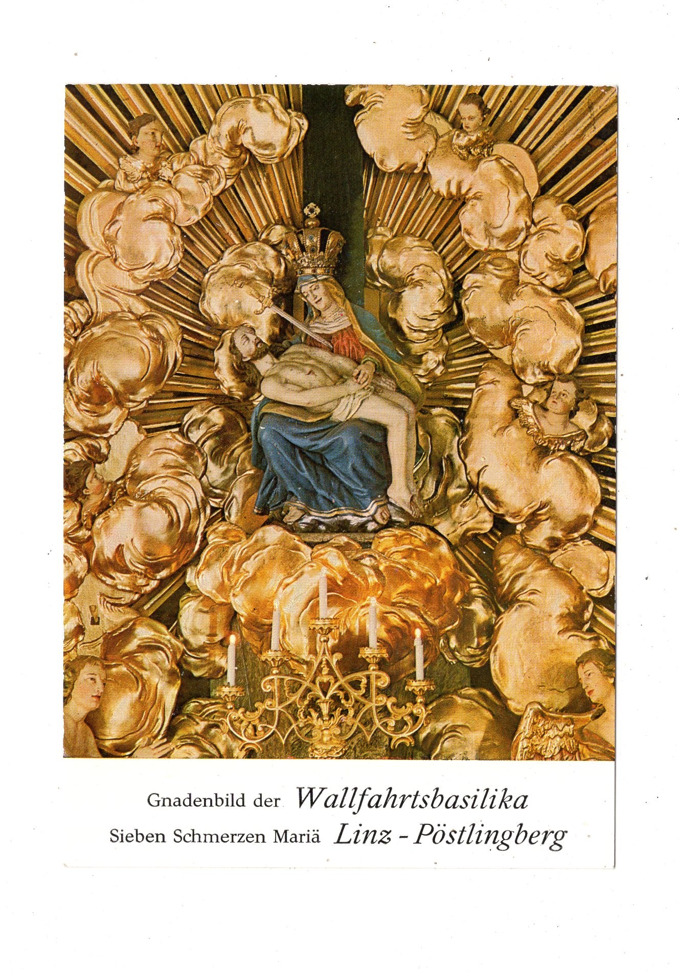 Ansichtskarte Wallfahrtsbasilika / Linz-Pöstlingberg / Österreich