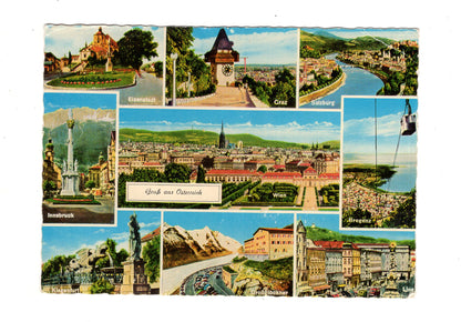 Ansichtskarte Gruß aus Österreich / Wien / Salzburg +++ Österreich