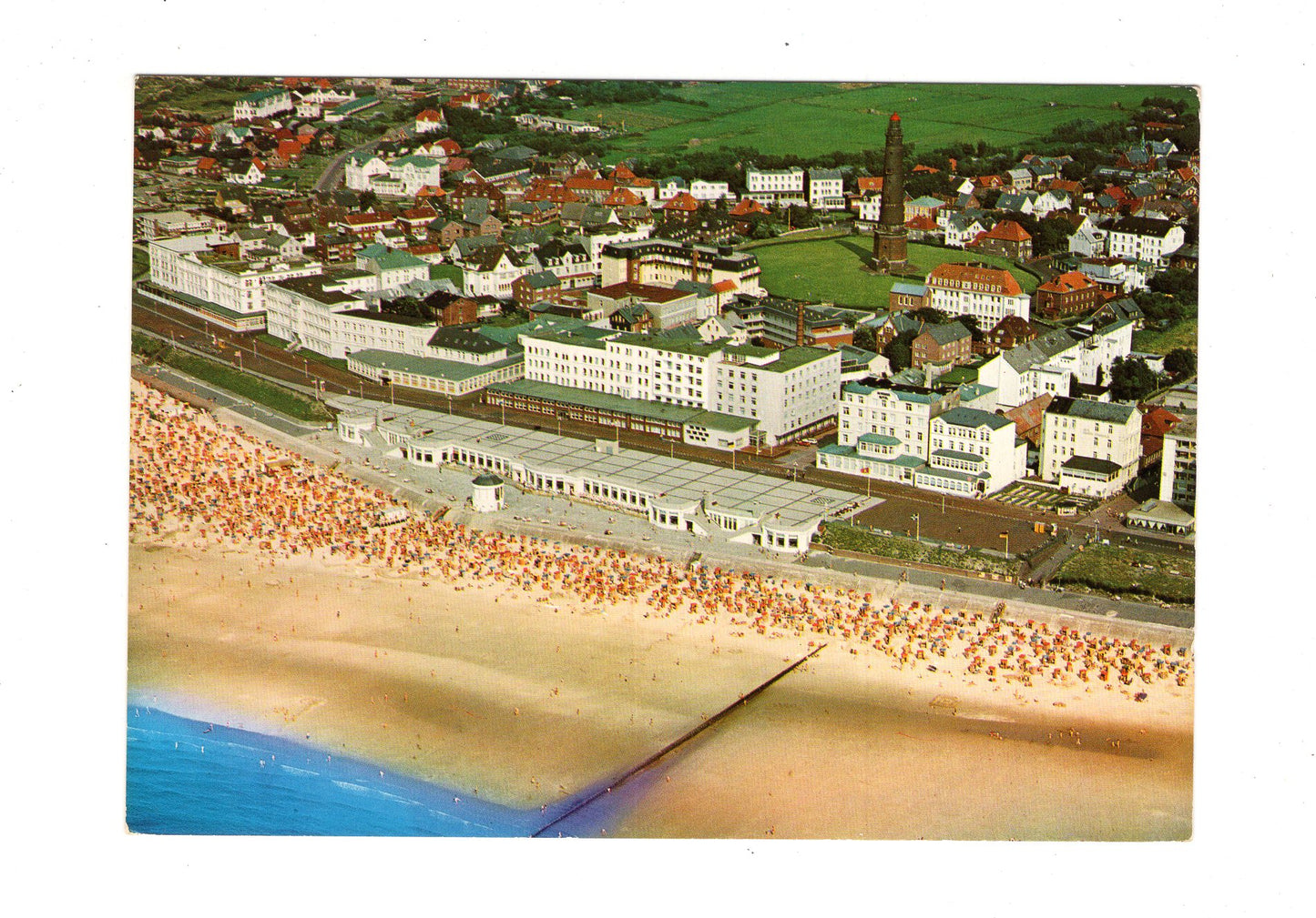 Ansichtskarte Nordseebad Insel Borkum