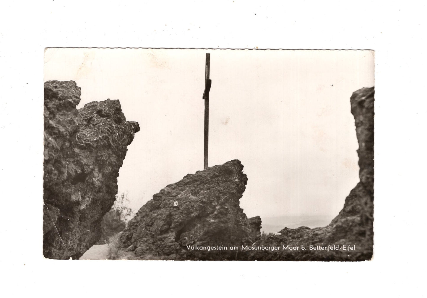 Ansichtskarte Vulkangestein am Mosenberger Maar bei Bettenfeld / Eifel / M1-61