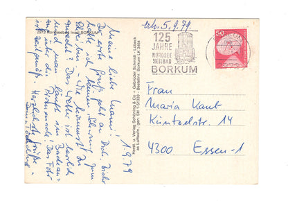 Ansichtskarte Nordseebad Insel Borkum