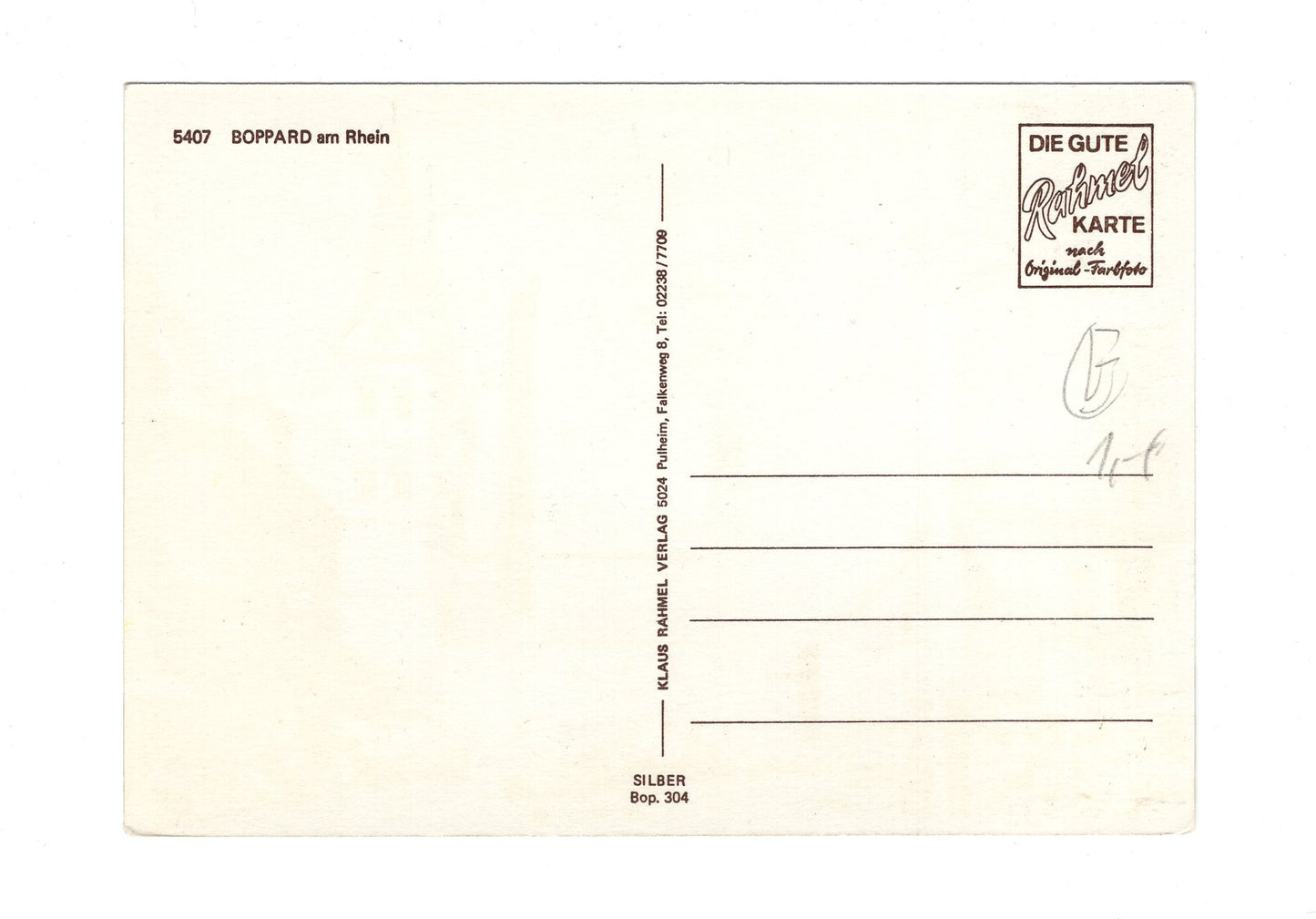 Ansichtskarte / Glanzkarte Boppard am Rhein