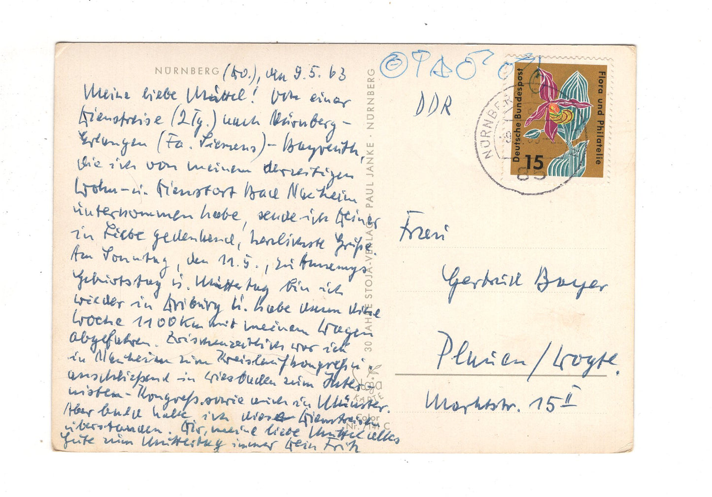 Ansichtskarte Nürnberg / I1-65