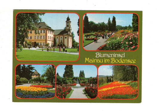 Ansichtskarte Blumeninsel Mainau im Bodensee / J1-64