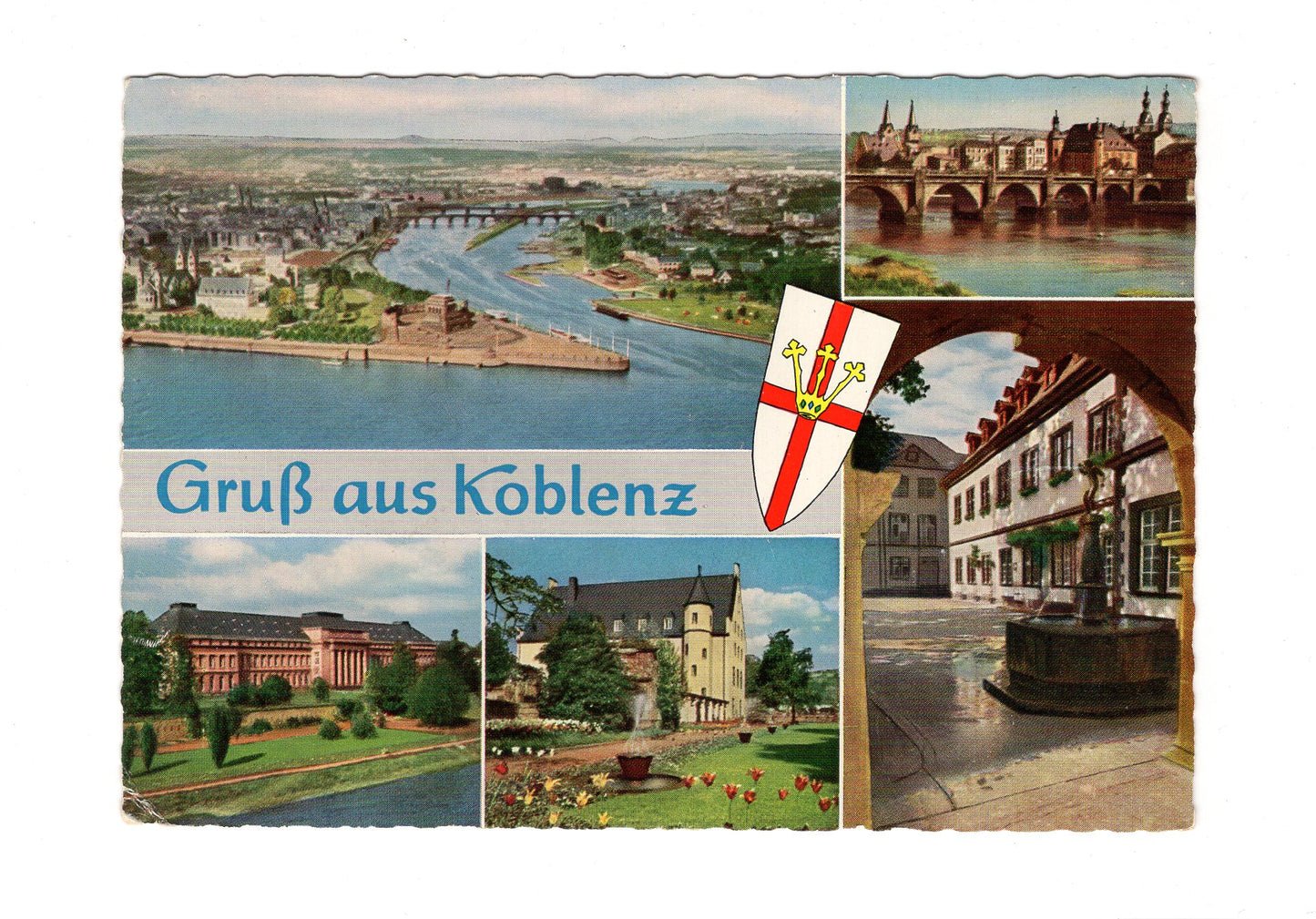 Ansichtskarte Gruß aus Koblenz