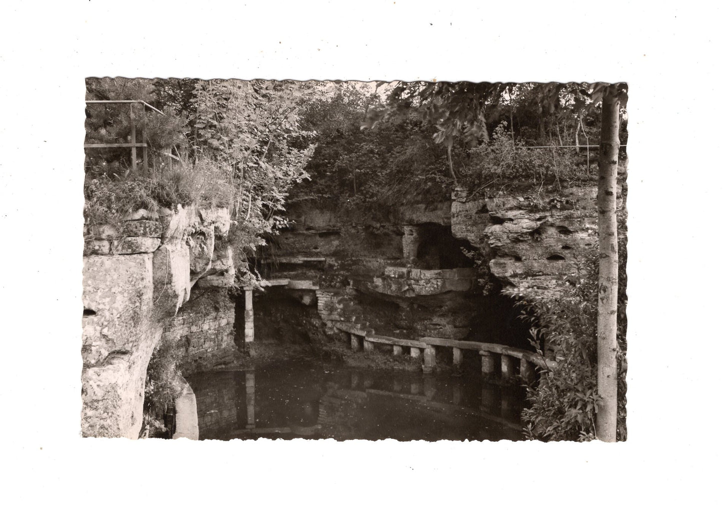 Ansichtskarte Wasserfälle bei Ernzen / Irrel / Eifel / M1-61