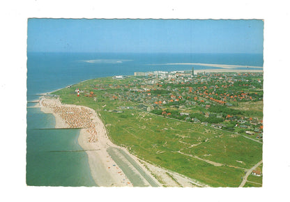 Ansichtskarte Nordseeheilbad Borkum / Südstrand