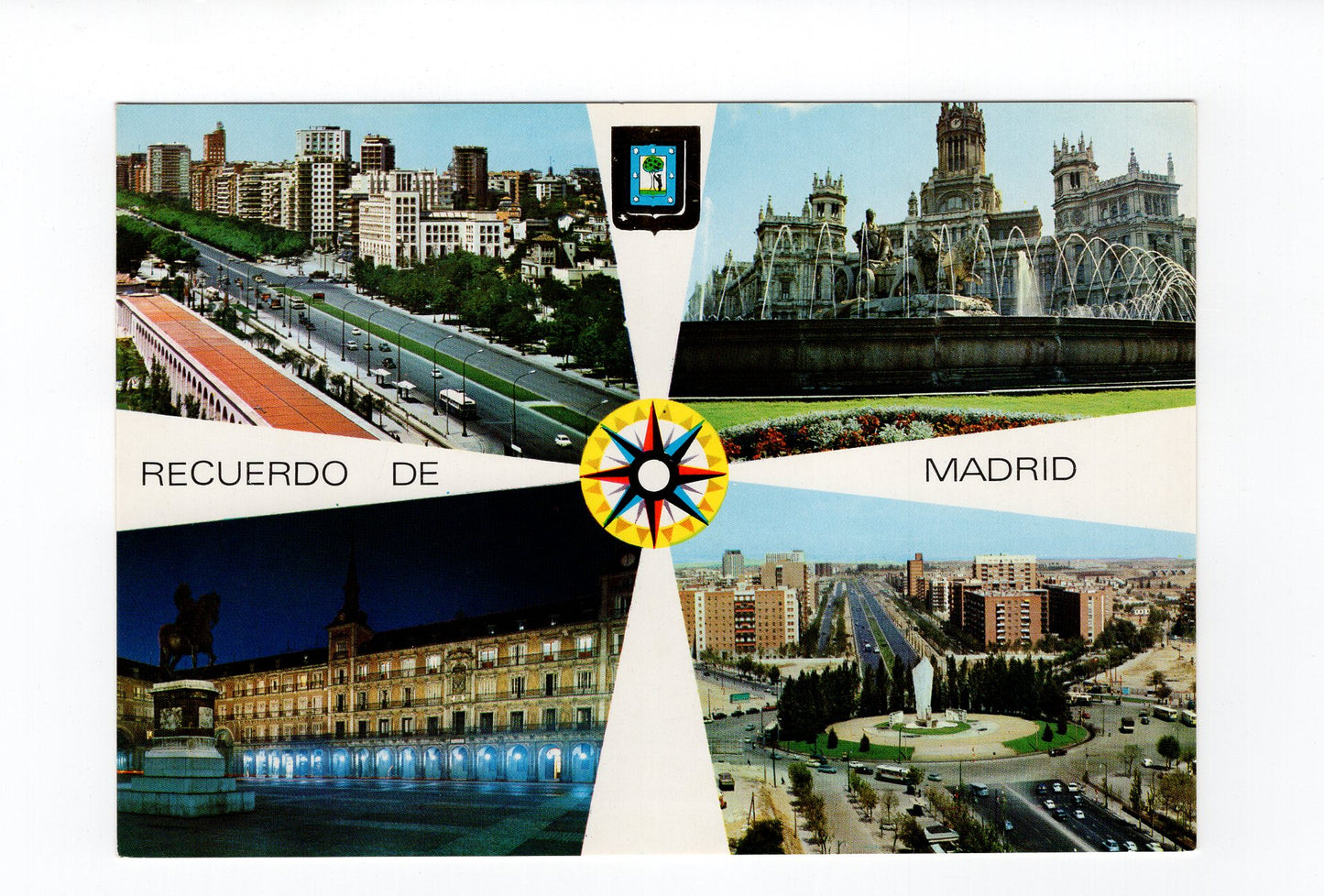 Ansichtskarte Madrid / Spanien