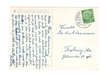 Ansichtskarte Feiertage / Frohe Weihnachten / K1-59