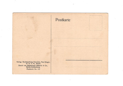 Ansichtskarte Die sozialdemokratische Fraktion des preußischen Landtages