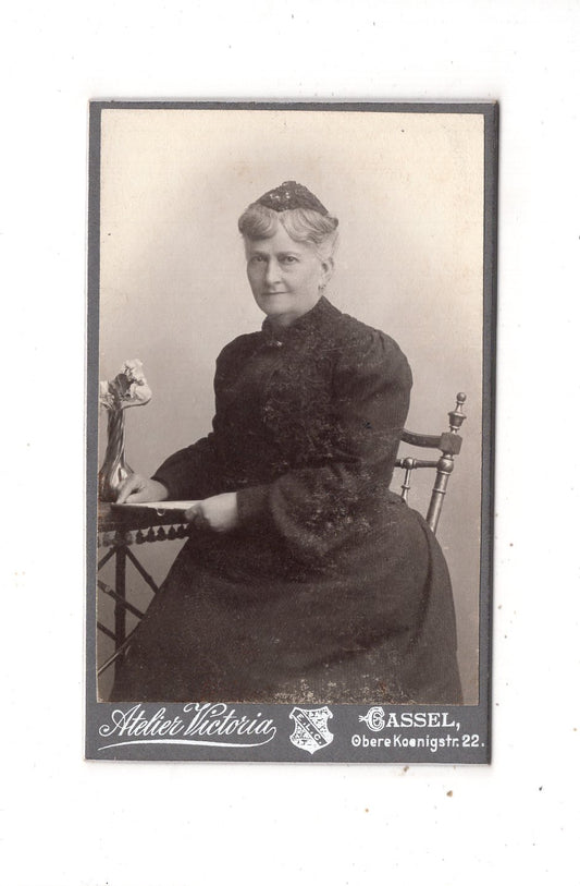 Fotografie Feine Dame - Kassel 1900er