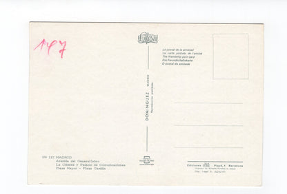 Ansichtskarte Madrid / Spanien