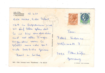 Ansichtskarte Portoferraio / Il Volterraio / Italien / N1-62