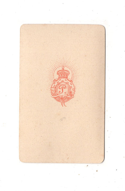 Fotografie Schauspielerin Fritzi Blum -  unbekannter Ort 1870er / CDV N1-11