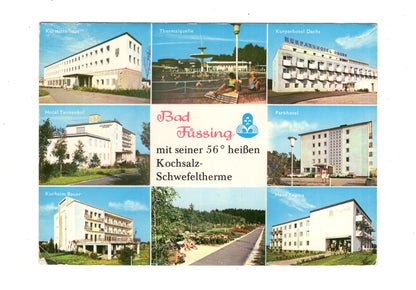 Ansichtskarte Bad Füssing / Hotel Tannenhof / Thermalquelle +++