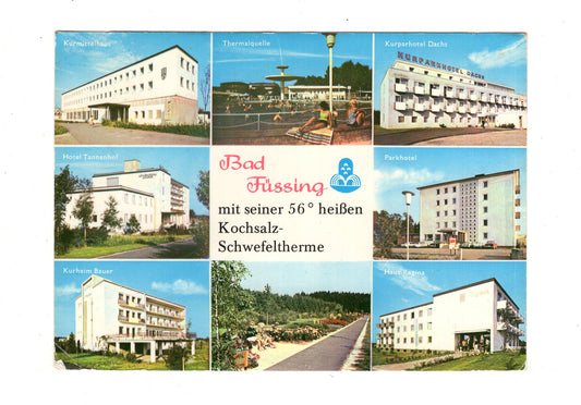 Ansichtskarte Bad Füssing / Hotel Tannenhof / Thermalquelle +++