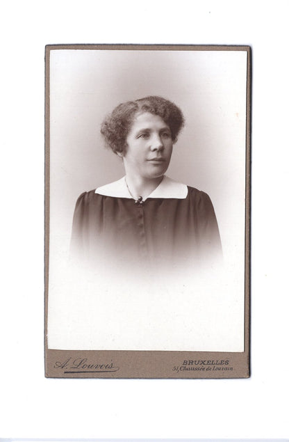 Fotografie Damenportrait - Bruxelles Brüssel / Belgien 1900er