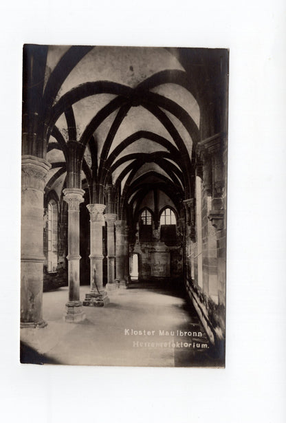 Ansichtskarte Kloster Maulbronn / Herrenrefektorium