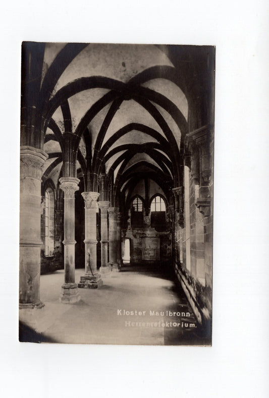 Ansichtskarte Kloster Maulbronn / Herrenrefektorium