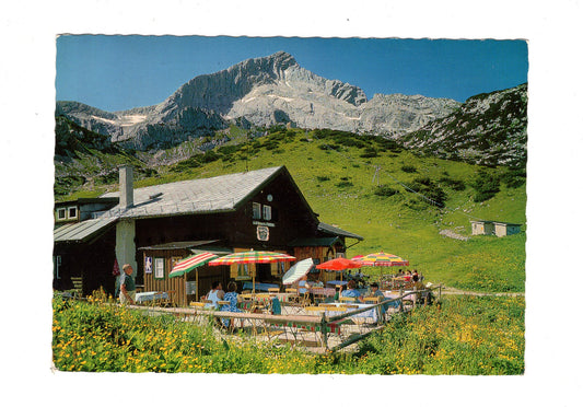 Ansichtskarte Hochalm gegen Alpspitze / H1-69