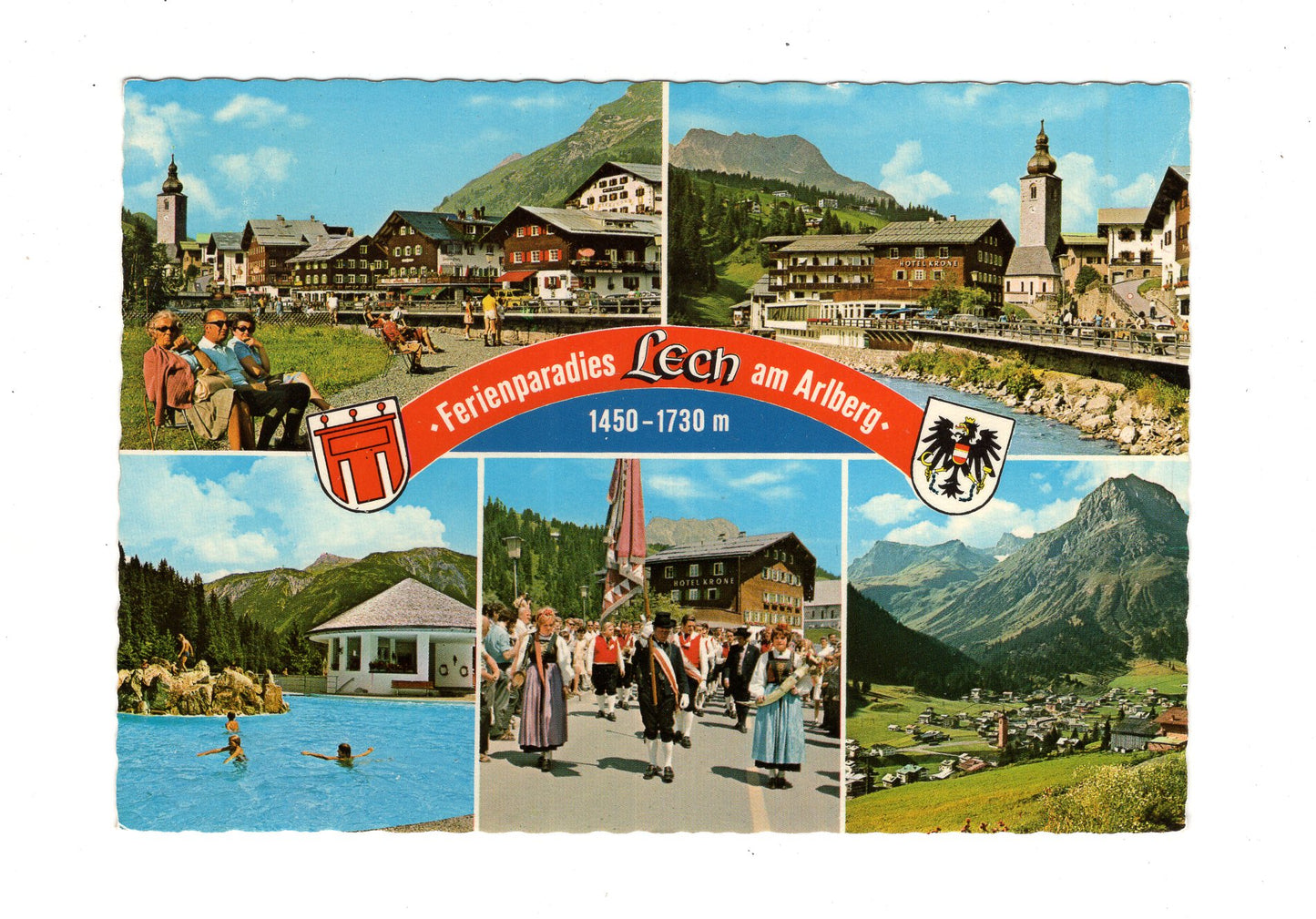 Ansichtskarte Lech am Arlberg / Vorarlberg / Österreich