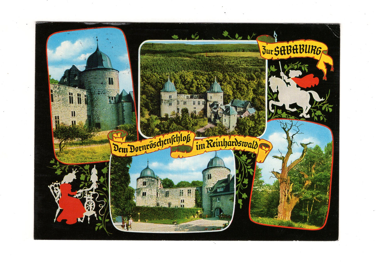 Ansichtskarte Sababurg im Reinhardswald