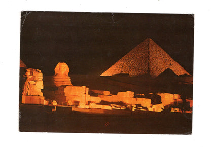 Ansichtskarte Gizeh / Sphinx und Pyramide / Ägypten