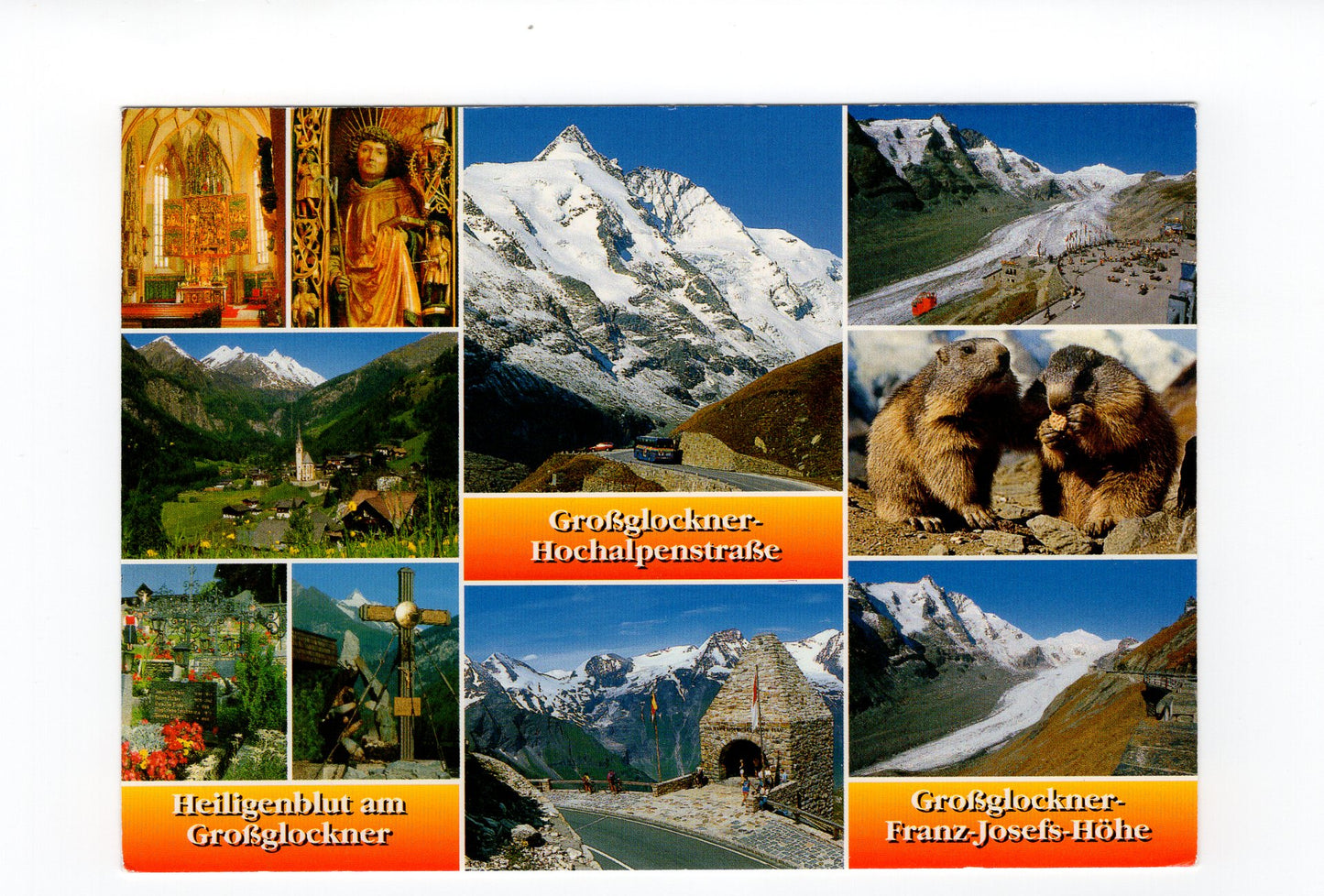 Ansichtskarte Großglockner-Hochalpenstraße / Österreich