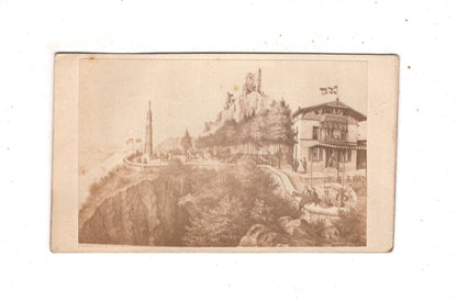 Fotografie Kunst / Historische Landschaft und Gebäude - 1870er
