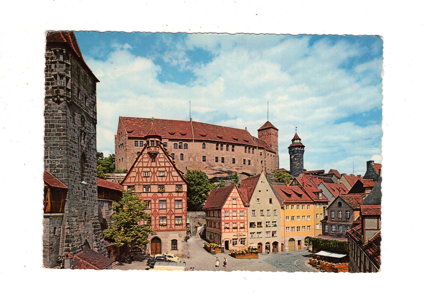 Ansichtskarte Nürnberg / Burg / I1-65