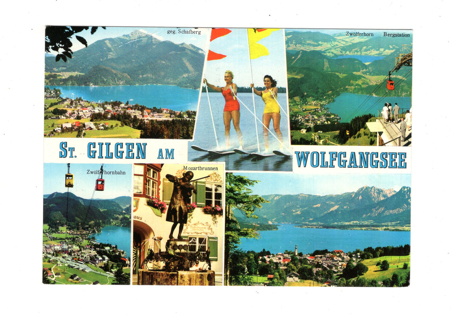 Ansichtskarte St. Gilgen am Wolfgangsee / Salzkammergut / Österreich