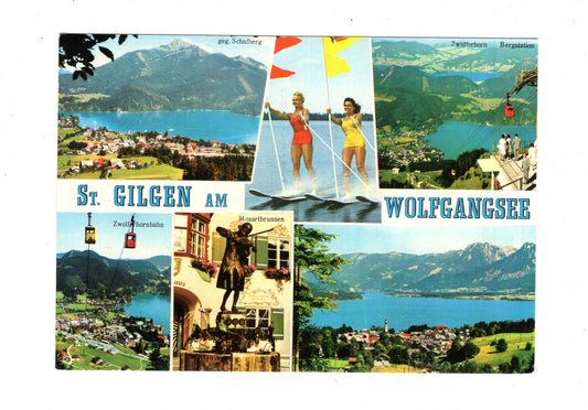 Ansichtskarte St. Gilgen am Wolfgangsee / Salzkammergut / Österreich