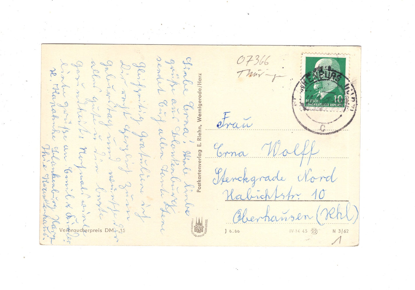 Ansichtskarte Blankenburg / Harz / Rathaus +++ / K1-56