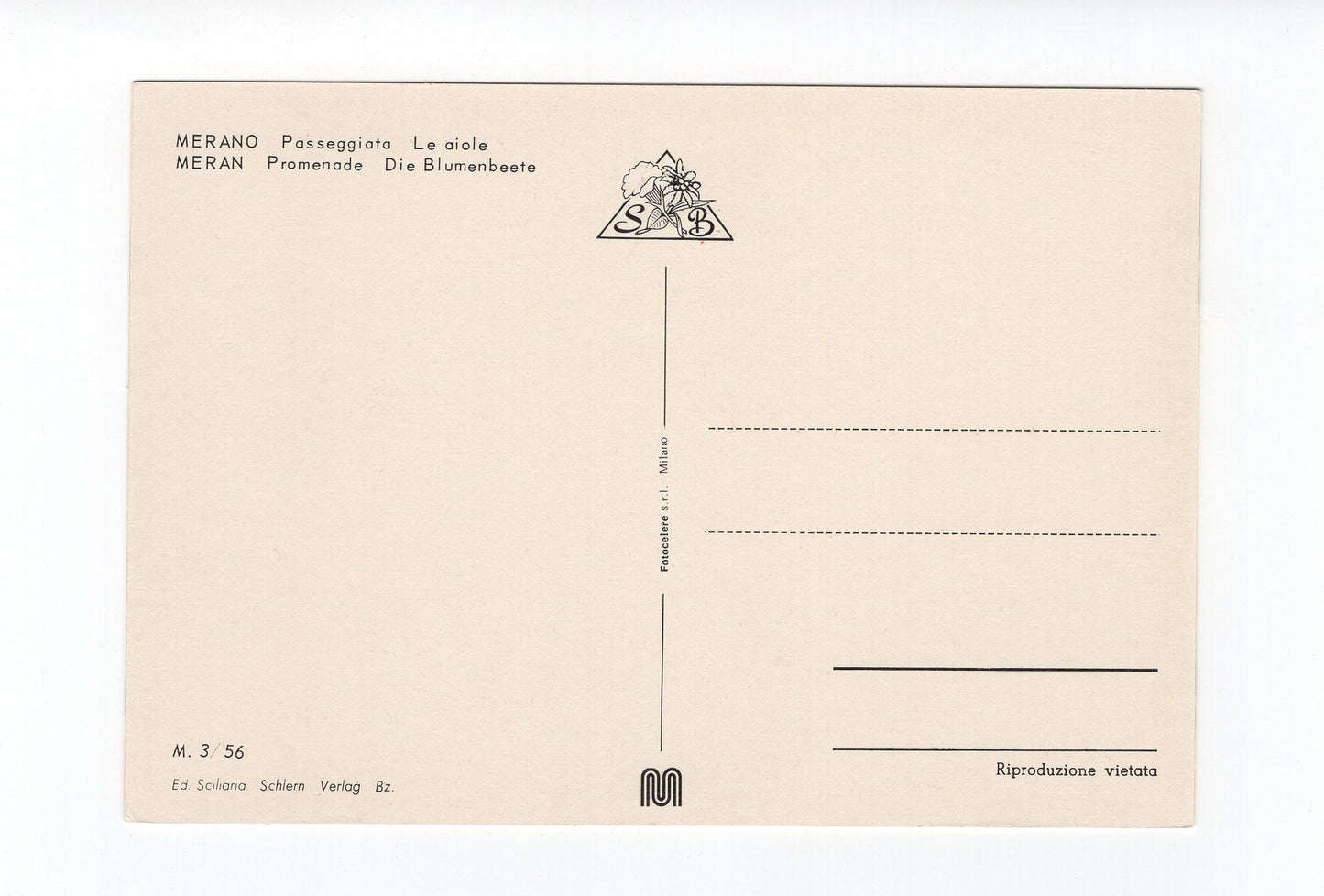 Ansichtskarte Merano Meran / Südtirol / Italien