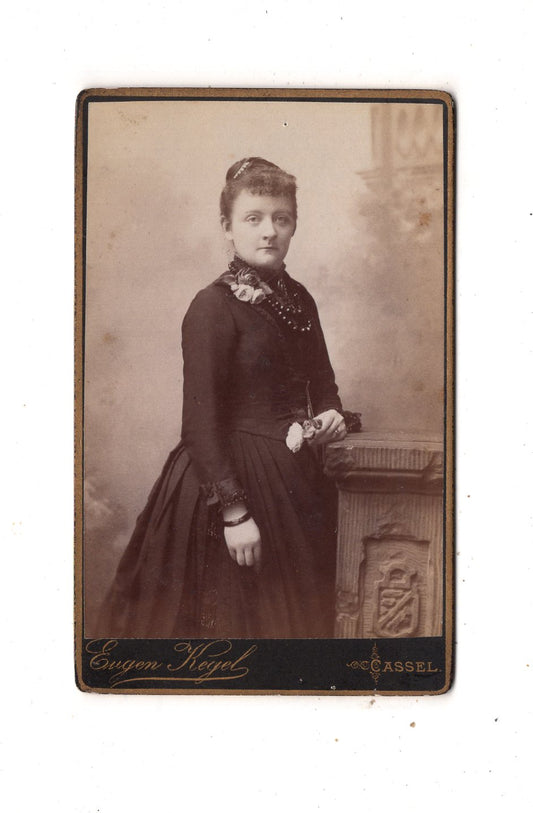 Fotografie Feine Dame - Kassel 1880er