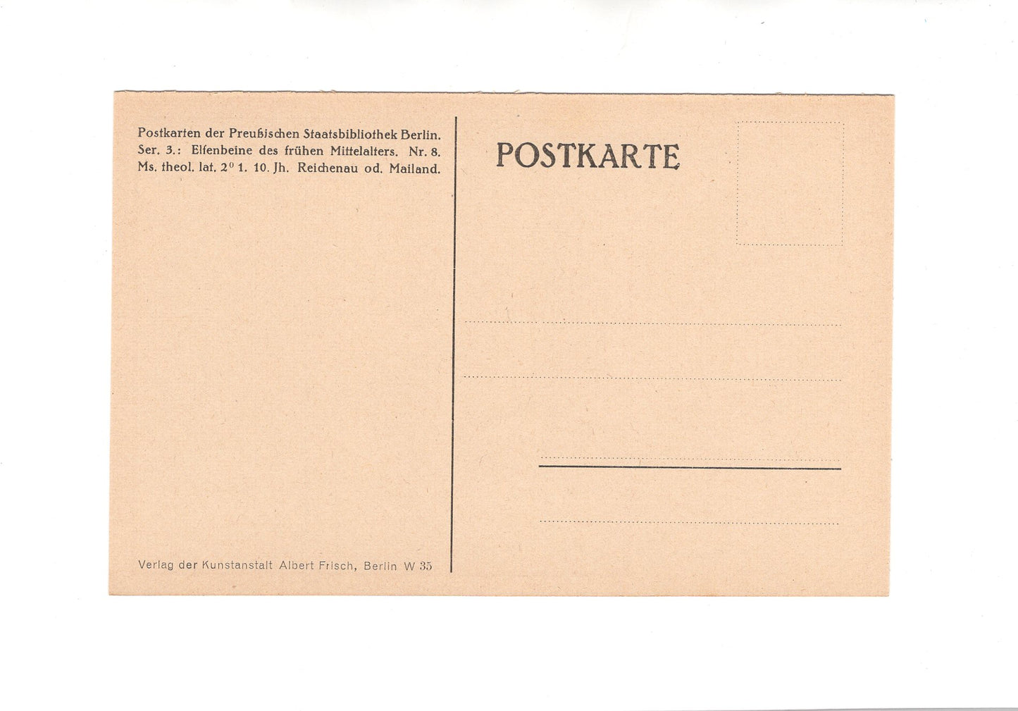 Ansichtskarte / Kunst Postkarte der Preußischen Staatsbibliothek Berlin