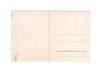 Ansichtskarte / Patriotische Karte / Zu dreien vereint, ran an den Feind