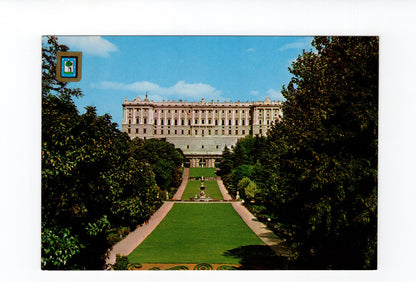 Ansichtskarte Madrid / Campo del Moro / Palacio Real / Spanien