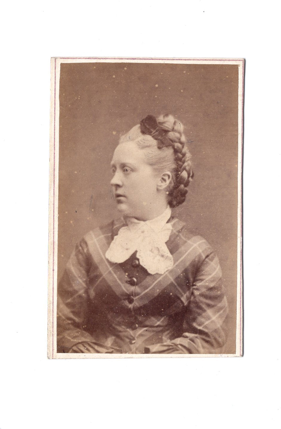 Fotografie Damenportrait - Flensburg 1870er