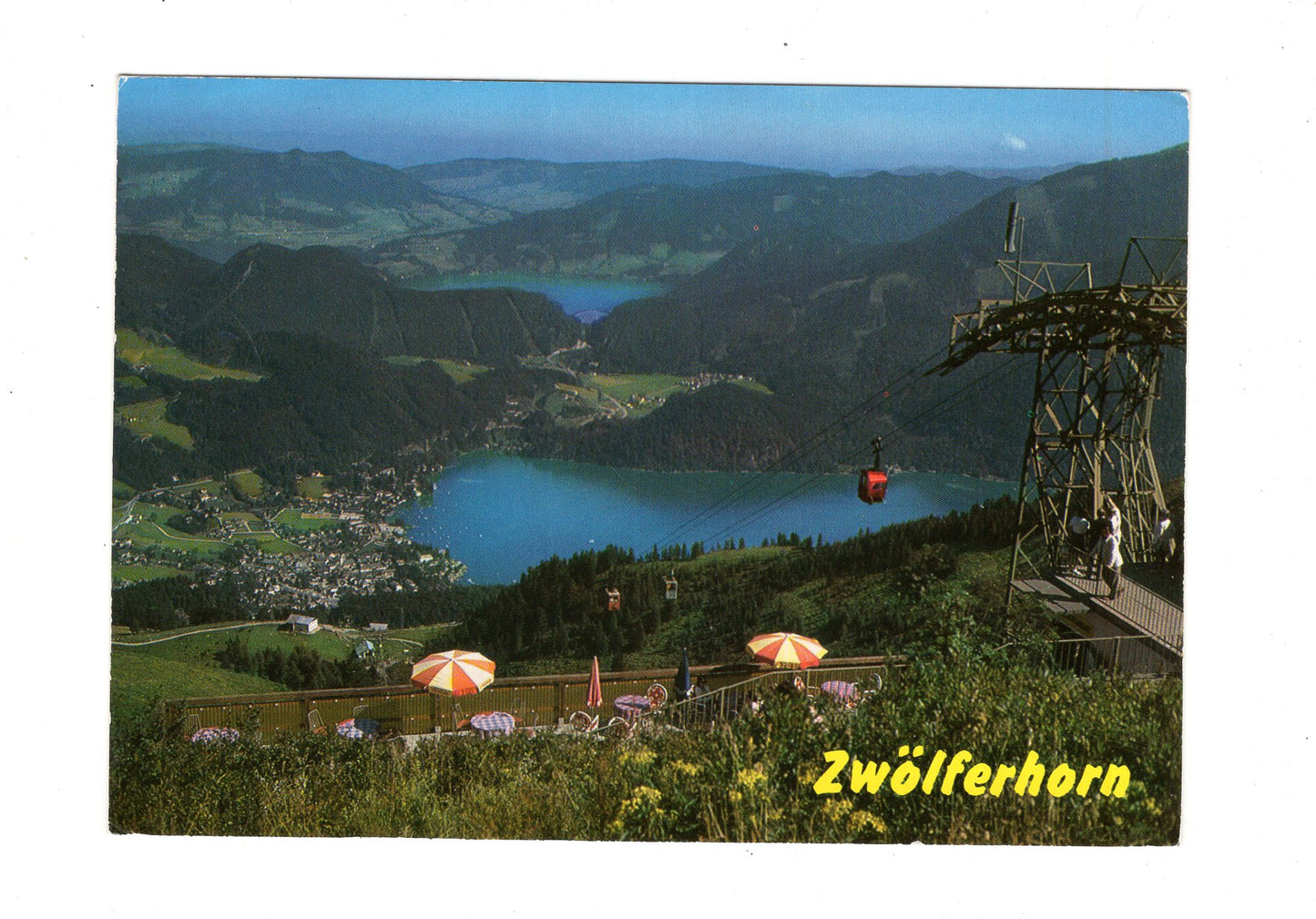 Ansichtskarte St. Gilgen am Wolfgangsee / Zwölferhorn / Salzkammergut / Österreich