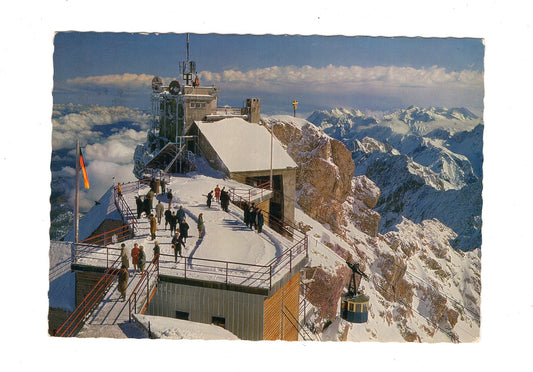 Ansichtskarte Zugspitze / Zugspitzgipfel