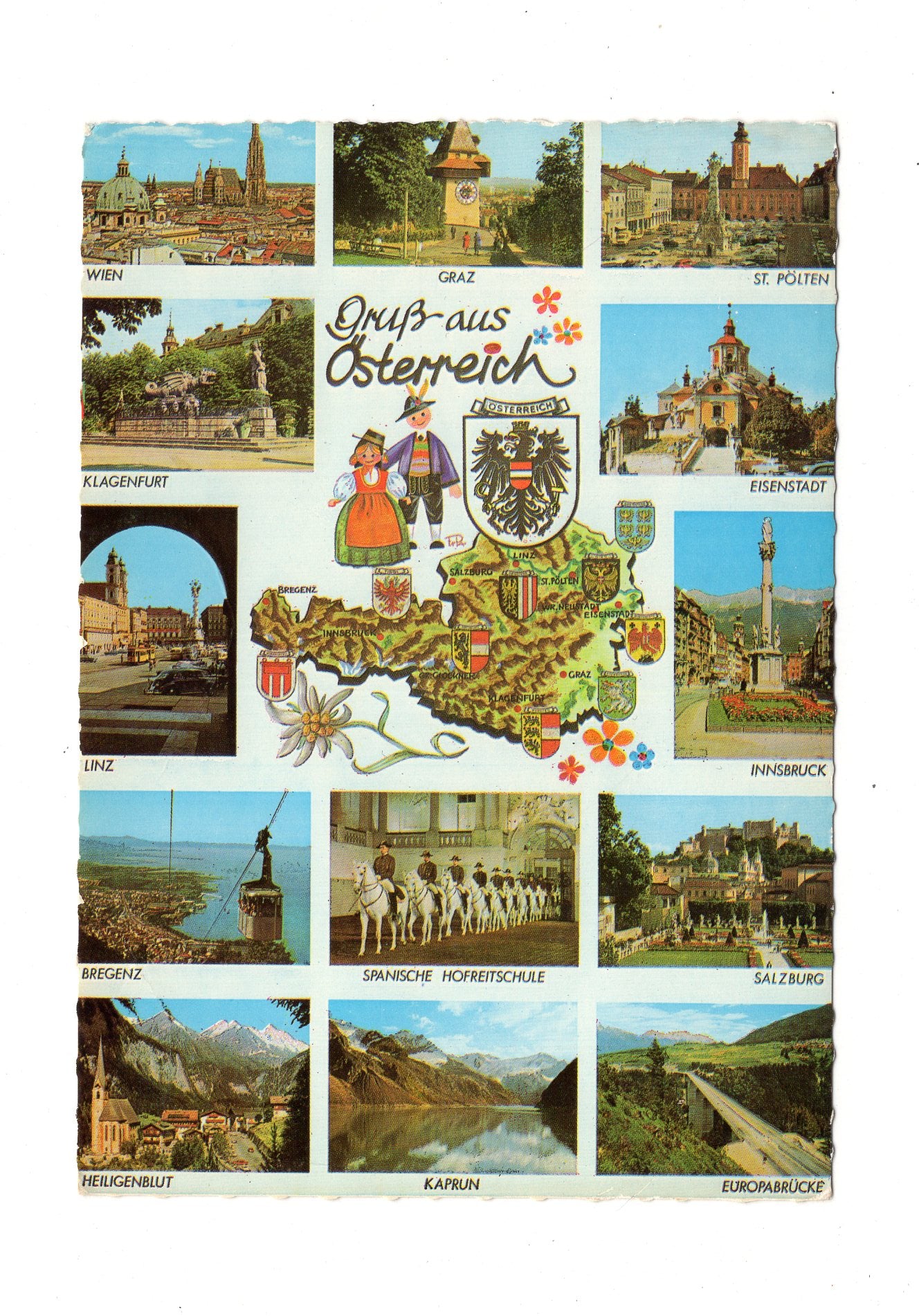 Ansichtskarte Grüße aus Österreich / Wien / Graz +++ Österreich