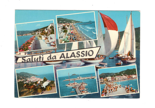 Ansichtskarte Alassio / Italien