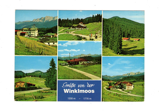 Ansichtskarte Winklmoos / Reit im Winkl / Bayerische Alpen