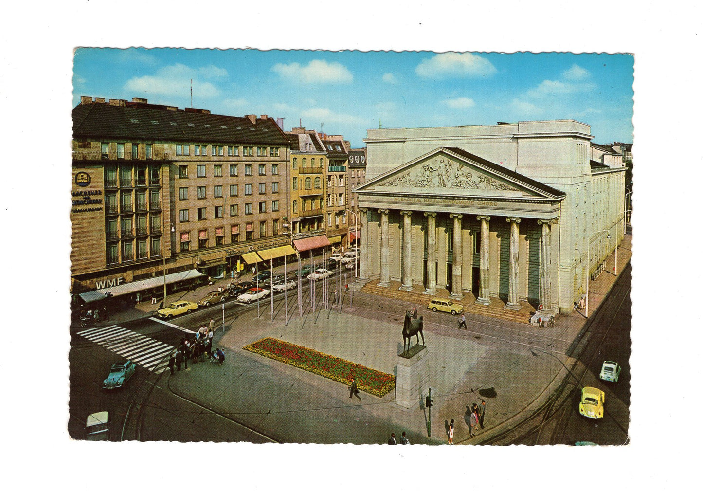 Ansichtskarte Bad Aachen / Stadttheater