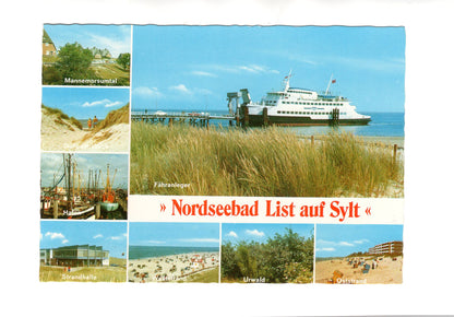 Ansichtskarte Nordseebad List auf Sylt