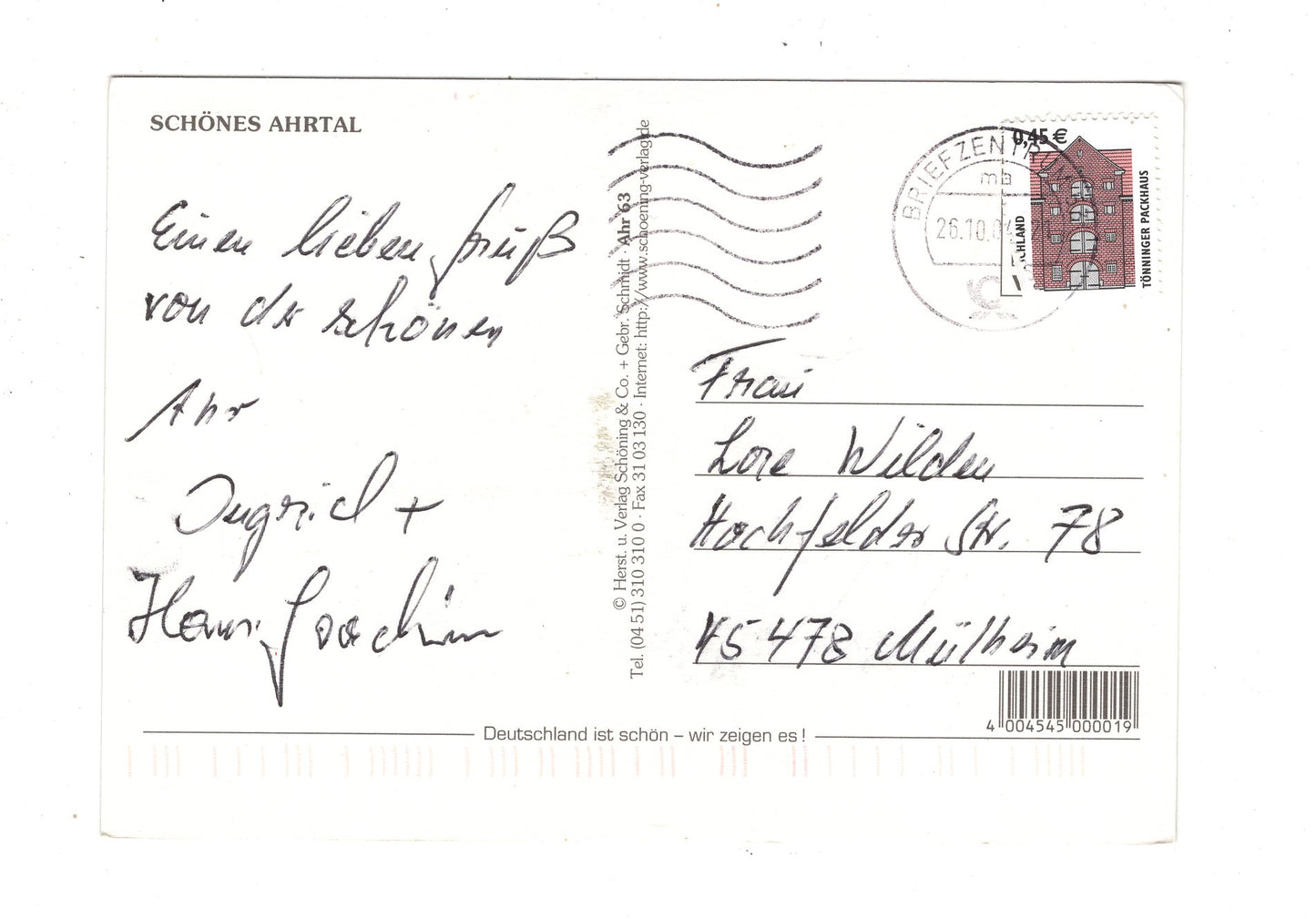 Ansichtskarte Romantisches Ahrtal / Altenahr +++ / M1-61