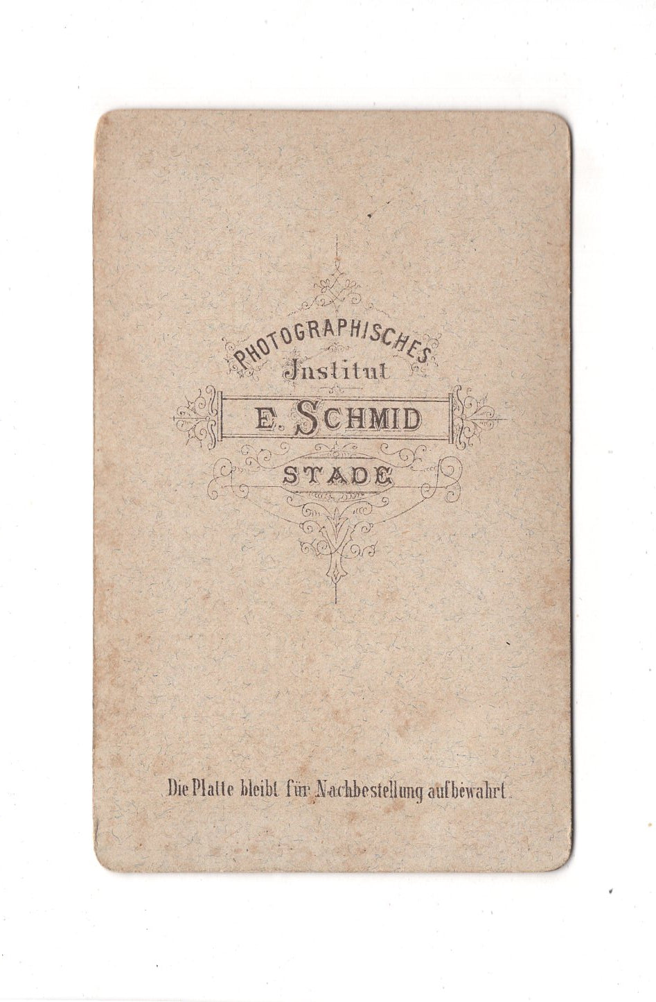 Fotografie Herrenportrait - Stade 1870er / CDV C1-19
