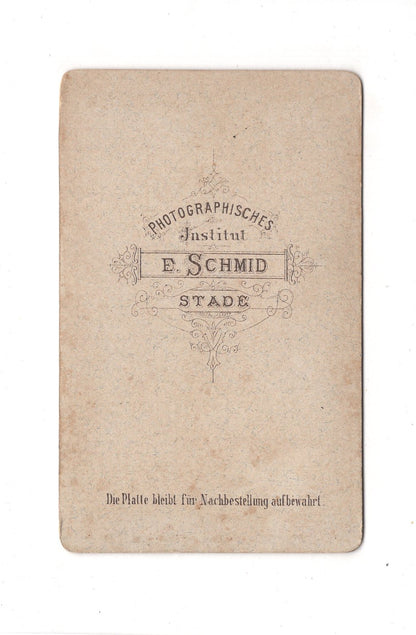 Fotografie Herrenportrait - Stade 1870er / CDV C1-19